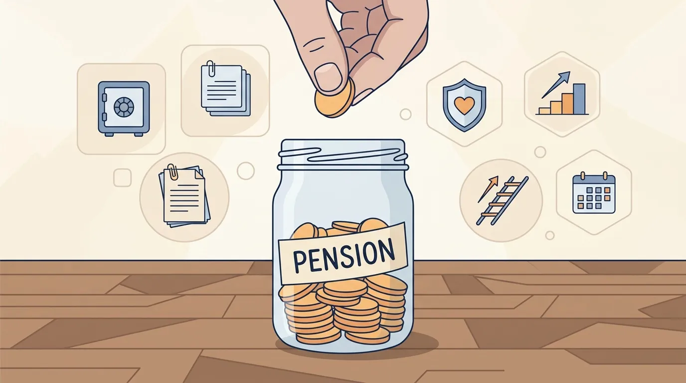 Main versant des pi&egrave;ces dans un pot labellis&eacute; pension
