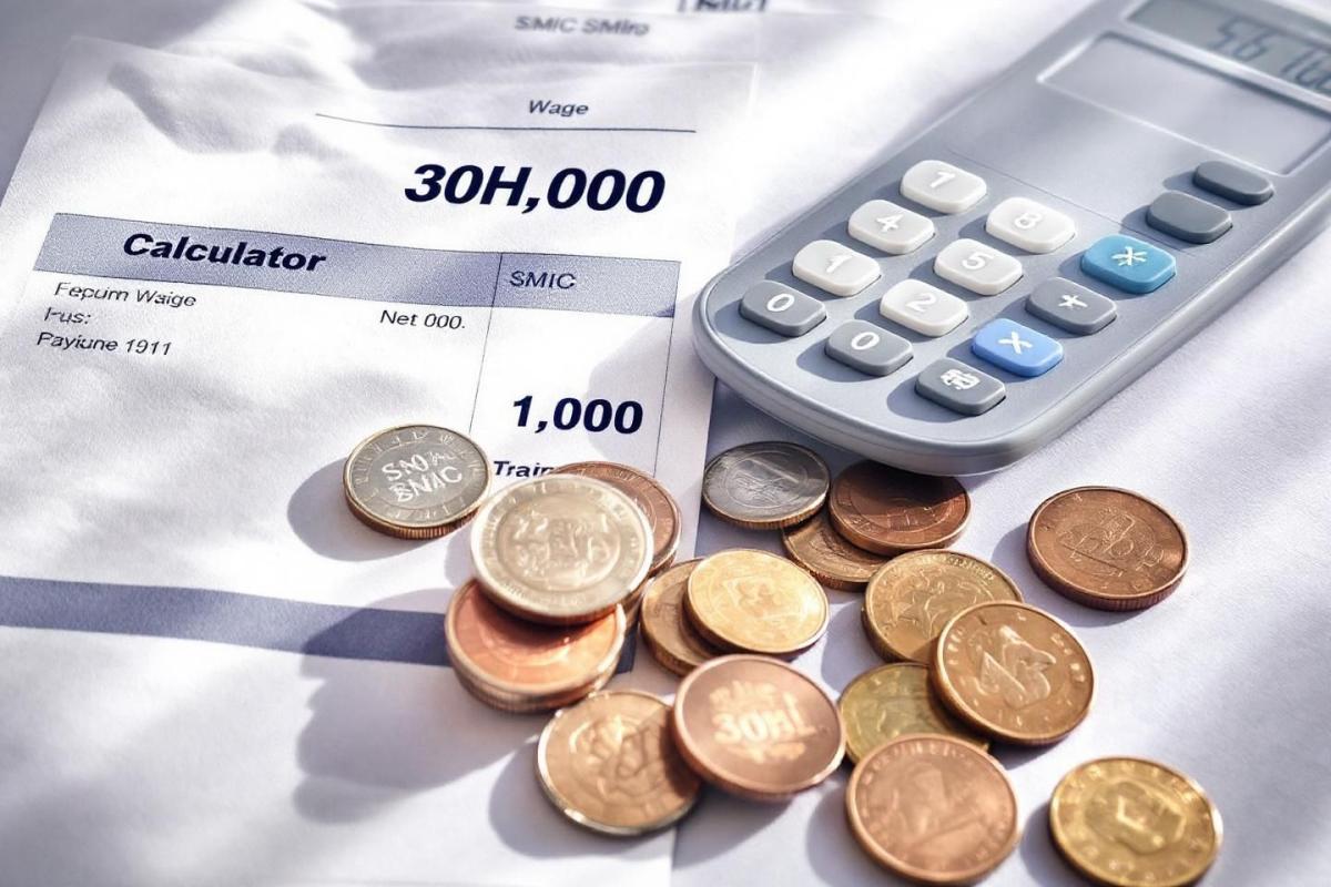 30H au SMIC net : quel salaire mensuel toucher ?