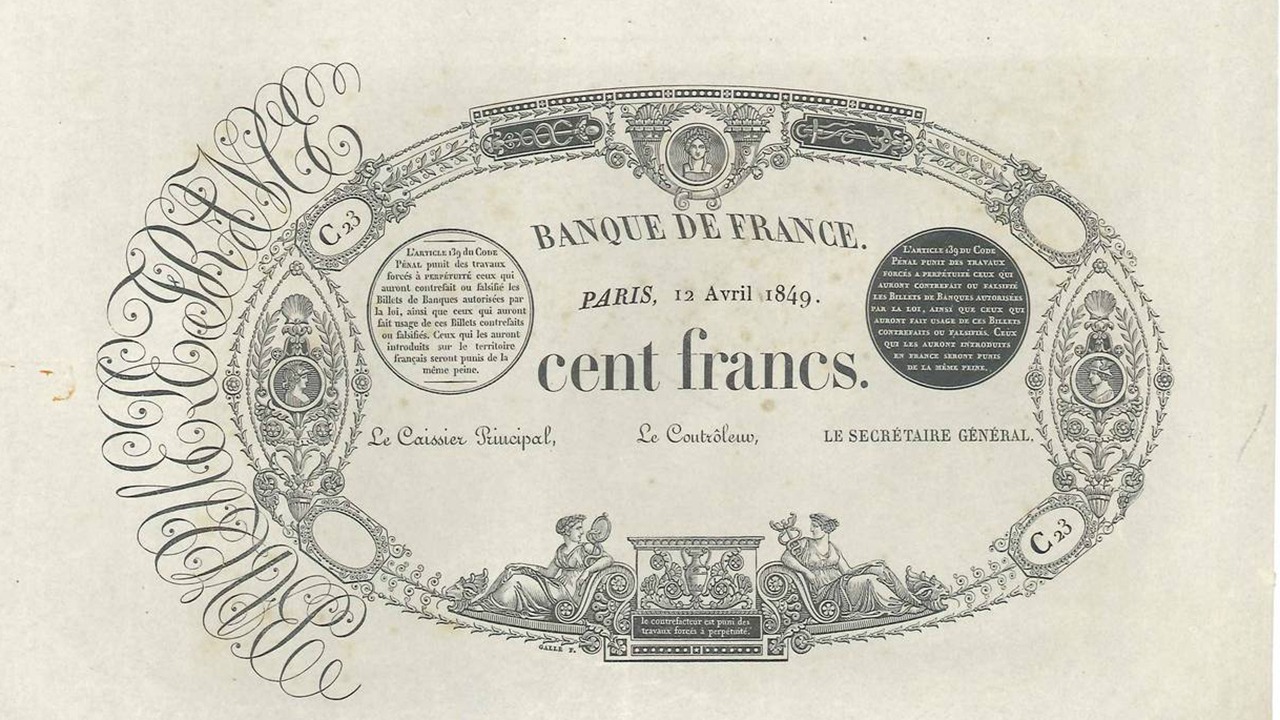 billet de 100 francs