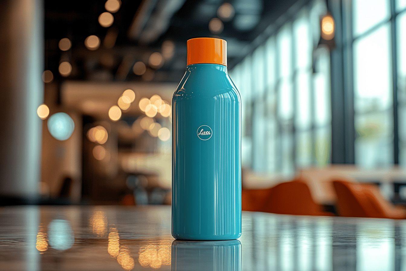 Cadeau d'entreprise écologique : Gourde publicitaire