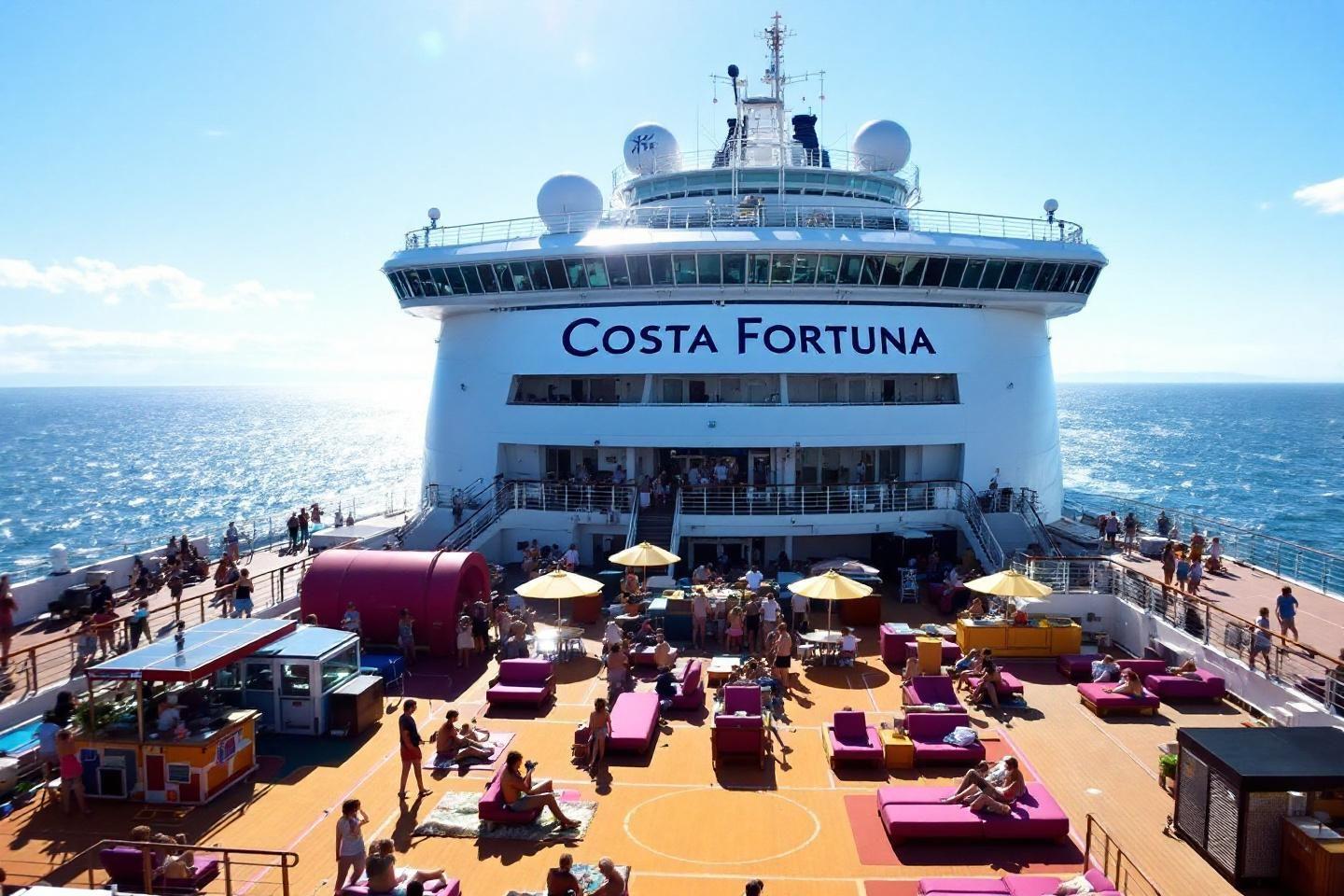 Croisières Costa Fortuna : itinéraires, prix et départs