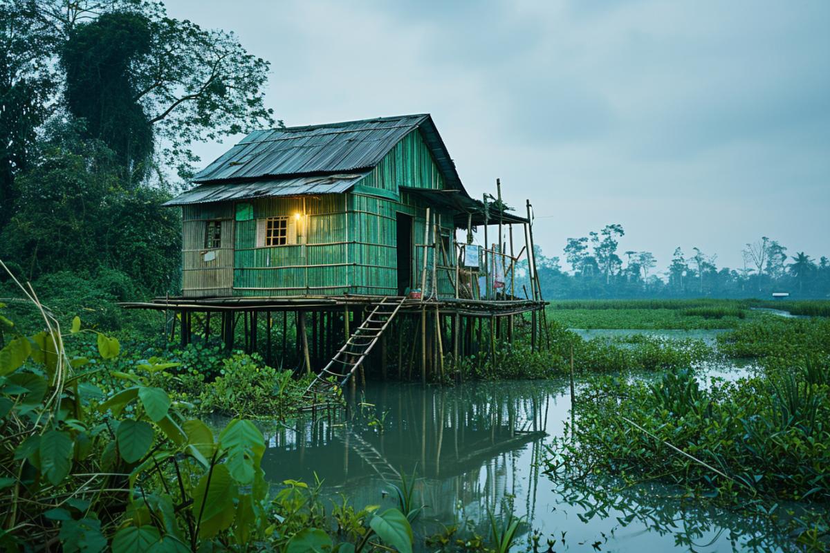 Découvrez la maison qui défie les inondations au Bangladesh !