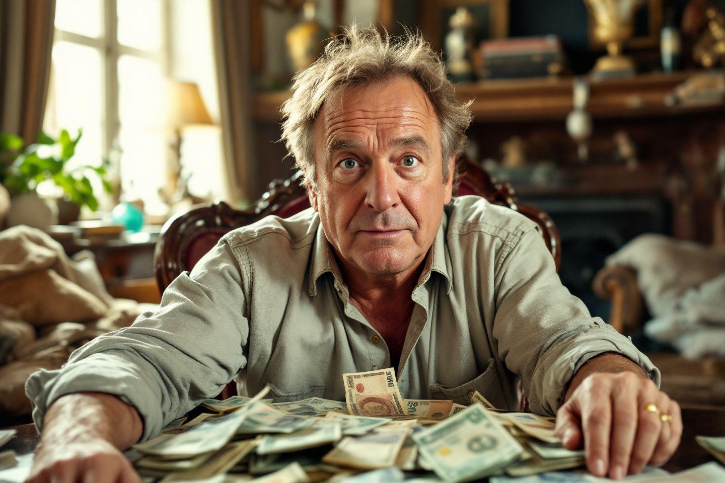 François Berléand parle cash de sa fortune et de ses problèmes d'argent