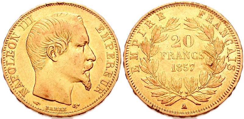 Les pièces de 20 francs Napoléon de 1857 : Un guide incontournable pour les collectionneurs