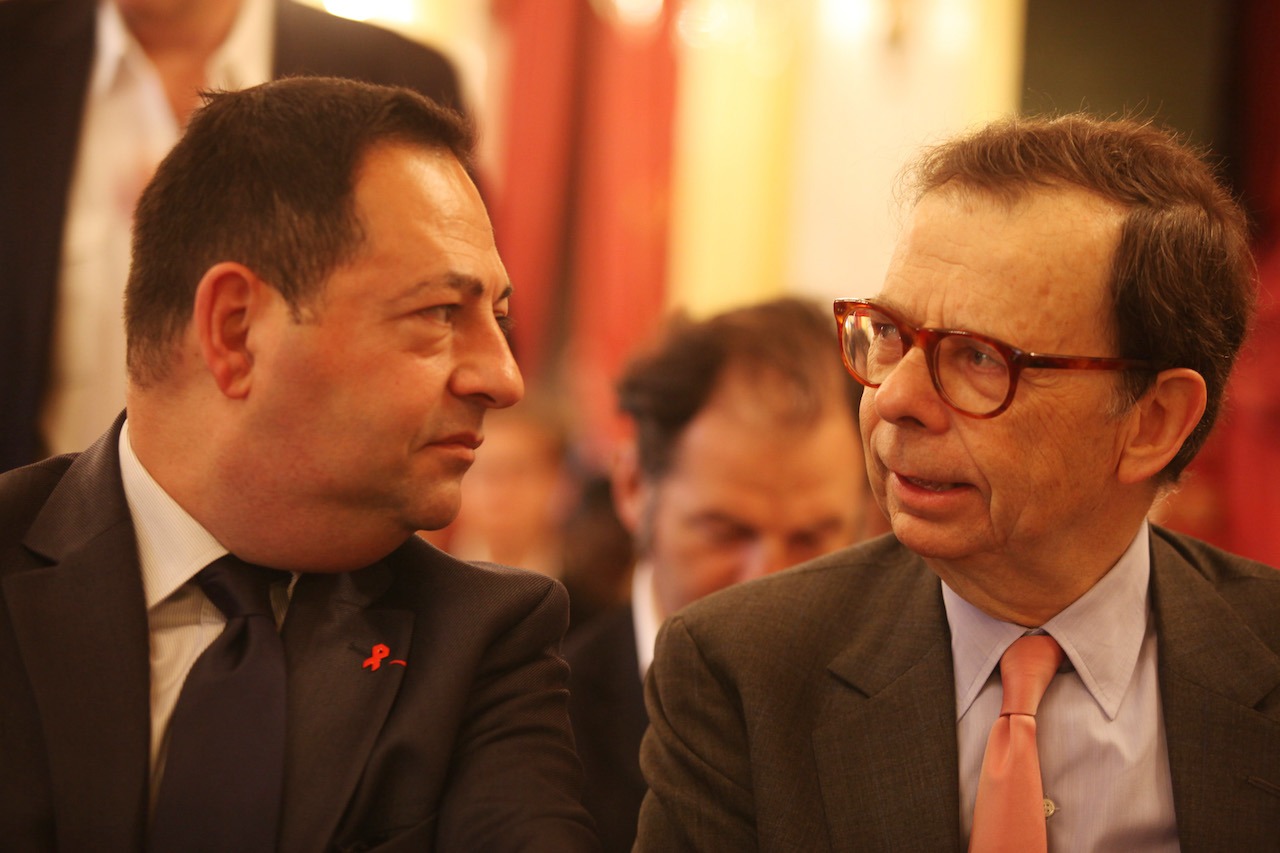 Jean-Luc Romero et Louis Schweitzer