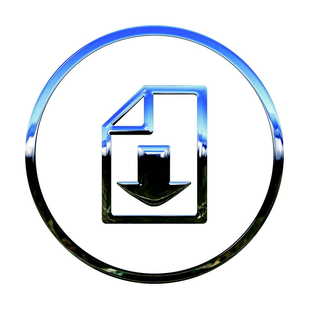 Bouton de téléchargement de fichiers