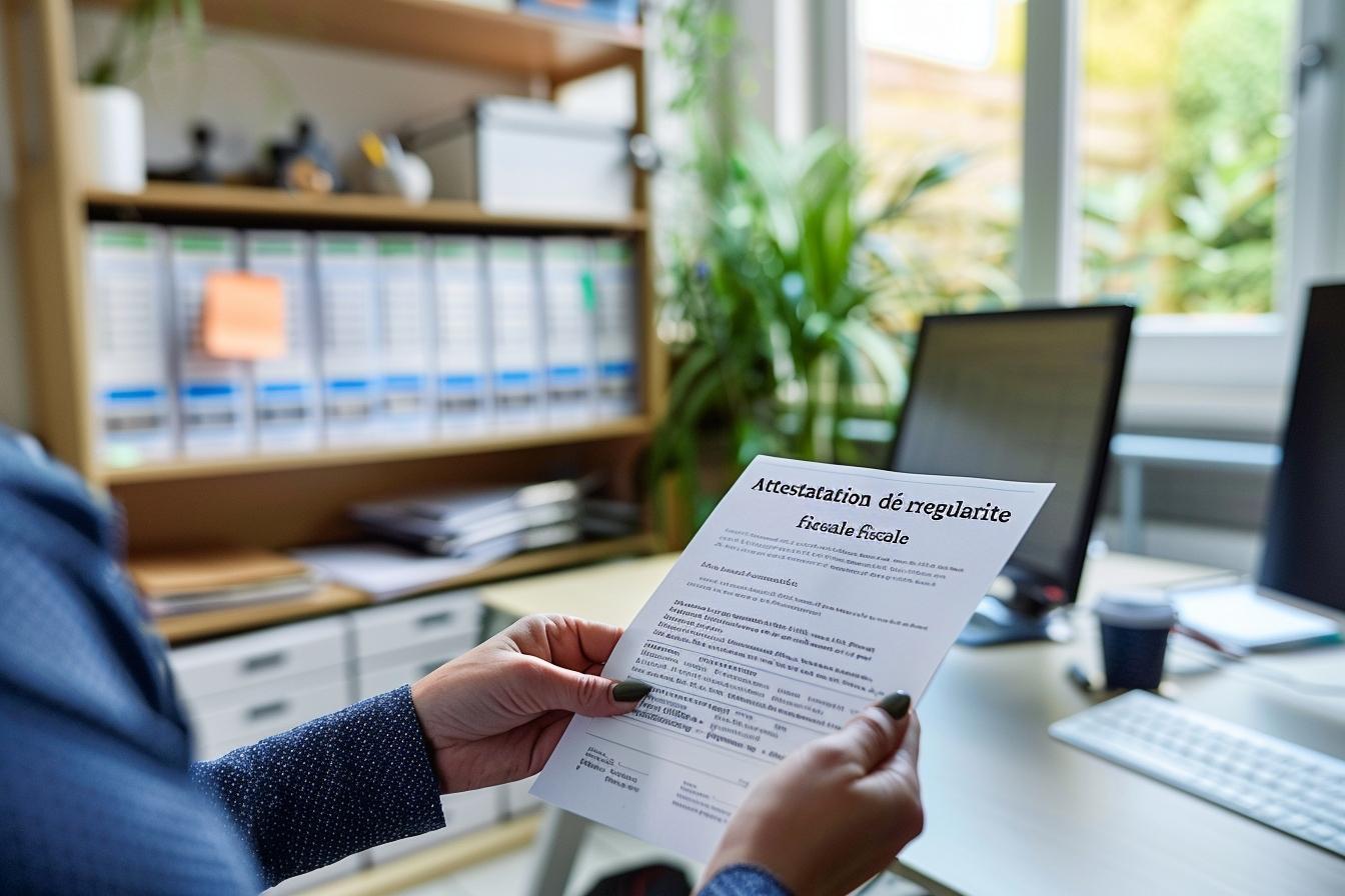 Obtenir son attestation de régularité fiscale auto-entrepreneur : guide complet