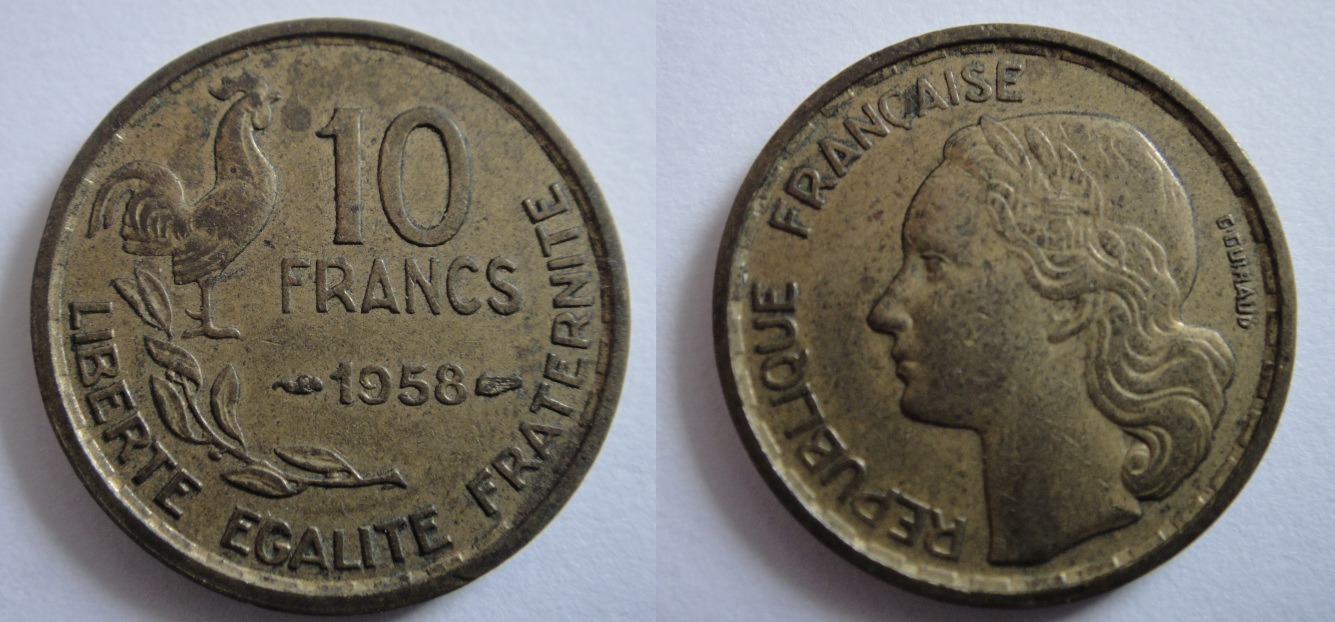 Pièce de 10 francs : son histoire et son cours