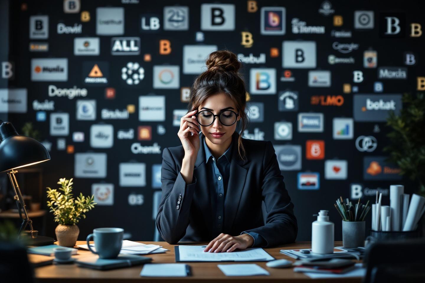 Quelles sont les entreprises dont le nom commence par la lettre B ?