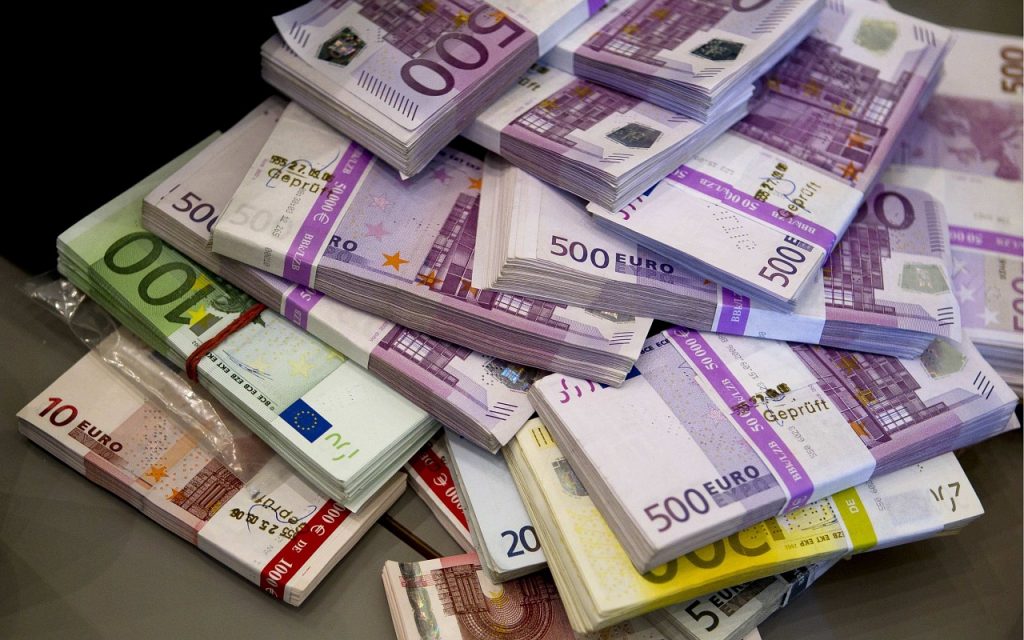 Liasses de billets de banque