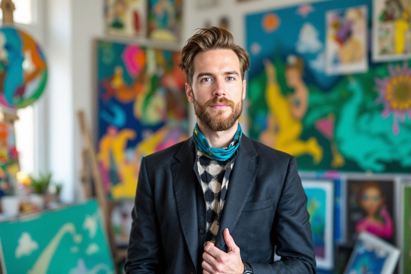 Sébastien Lombardo : entrepreneur visionnaire et artiste peintre renommé